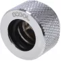 Alphacool HT 13mm HardTube-inschroefkoppeling G1/4 - geribbeld - chroom (17188)