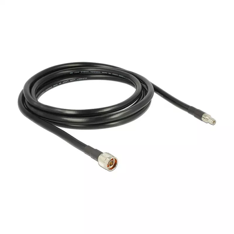 Coaxkabel DeLOCK 3 m N/RP-SMA CFD400 LLC400