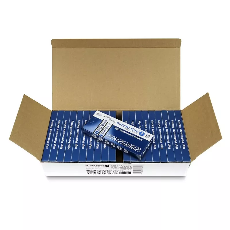 Wegwerp-alkalinebatterij everActive LR0310PAK AAA 1,5 V 1250 mAh 10-pack