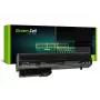 Green Cell - laptopaccu (komt overeen met: HP RW556AA, HP HSTNN-C48C) - lithium-ion - 6 cellen - 4400 mAh - zwart - voor HP 2510p, Business Notebook nc2400, EliteBook 2530p,