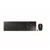 CHERRY DW 9100 SLIM toetsenbord muis inbegrepen universeel RF draadloos + Bluetooth Tsjechisch, Slowaaks zwart