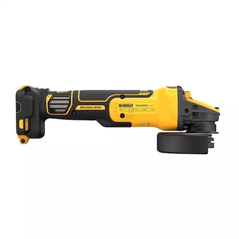 DeWalt DCG409VS 18v XR accu-Flexvolt-Advantage-haakse slijper 125 mm