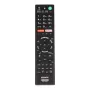 Afstandsbediening Sony RMF-TX200E voor smart-tv met spraakbesturing en verlichte toetsen