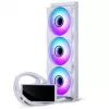 Phanteks Glacier One 360M25 LCD AiO-vloeistofkoeling, 6 inch display - 360 mm, wit