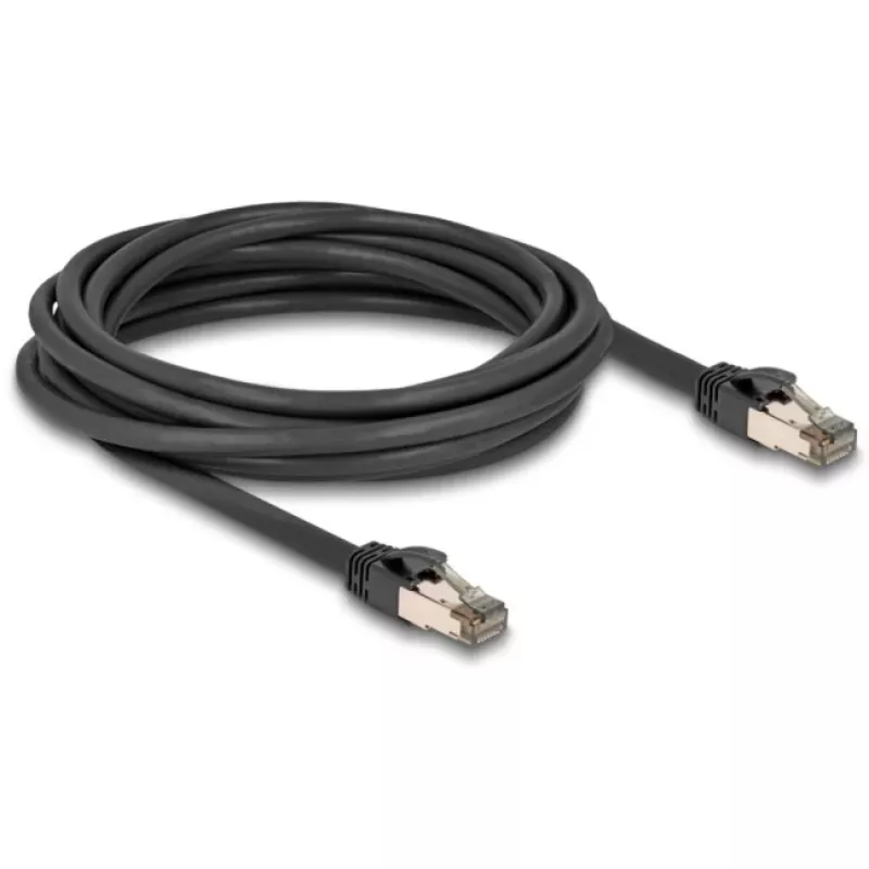 Netwerkkabel DeLOCK RJ45 Cat.6A 5m zwart