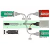 DeLOCK M.2 Key M naar U.2 SFF-8639 NVMe-adapter met 50 cm kabel