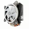 Luchtkoeler Gembird CPU-HURACAN-ARGB-X130 12 cm zwart wit