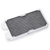 Radiator BitsPower Tarasque II 240S — koper, 240 mm, 120×273,5×24,5 mm, wit