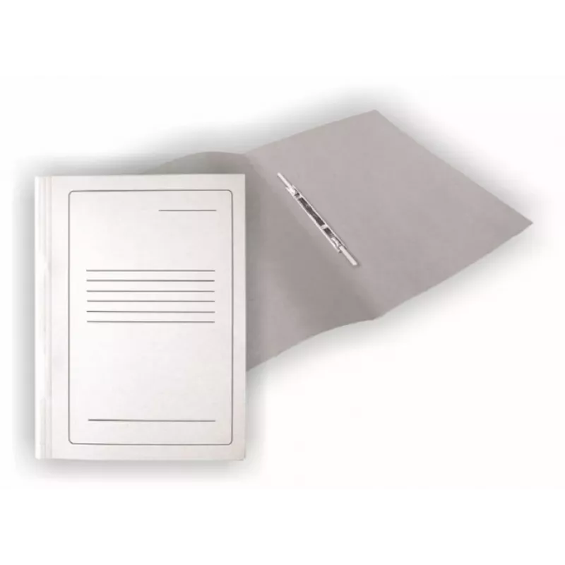 Kartonnen map SMLT, A4, 300 g, wit met print, karton