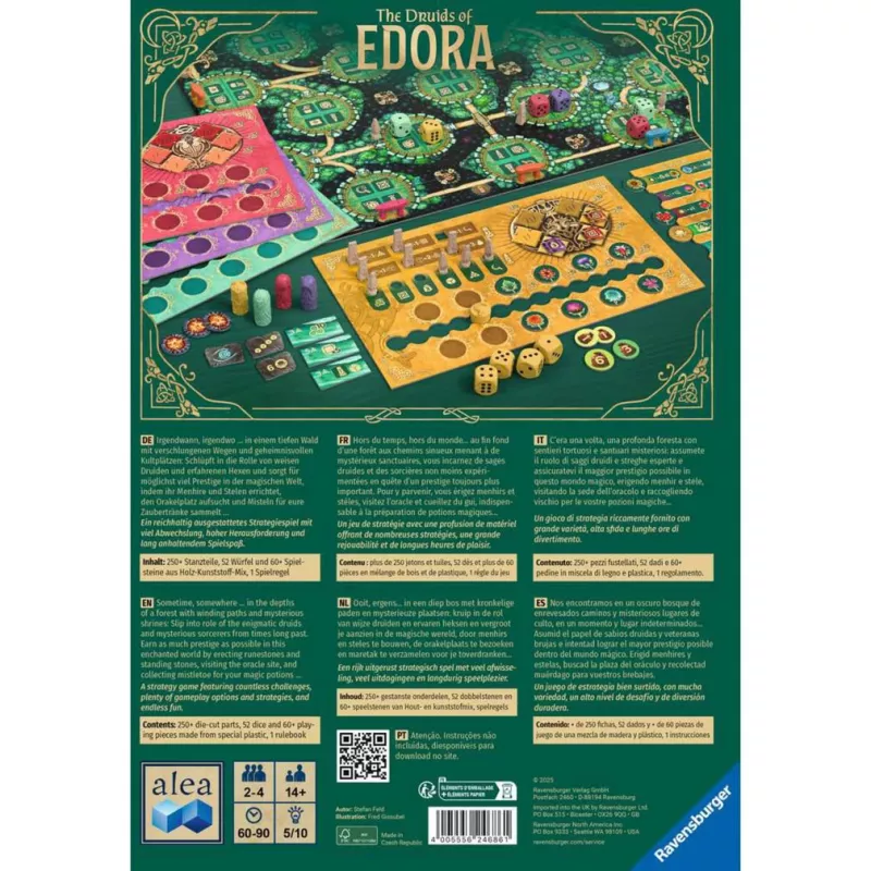 The Druids of Edora, bordspel