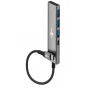 Goobay Slim 4-poorts USB-hub USB-C naar/USB-A 5 Gbit/s - -Plug> 1x (76562)