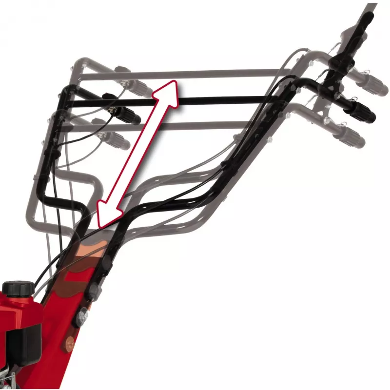 Einhell GC-MT 2236 benzine-bodemfrees, 2,2 kW, werkbreedte 36 cm, rood/zwart