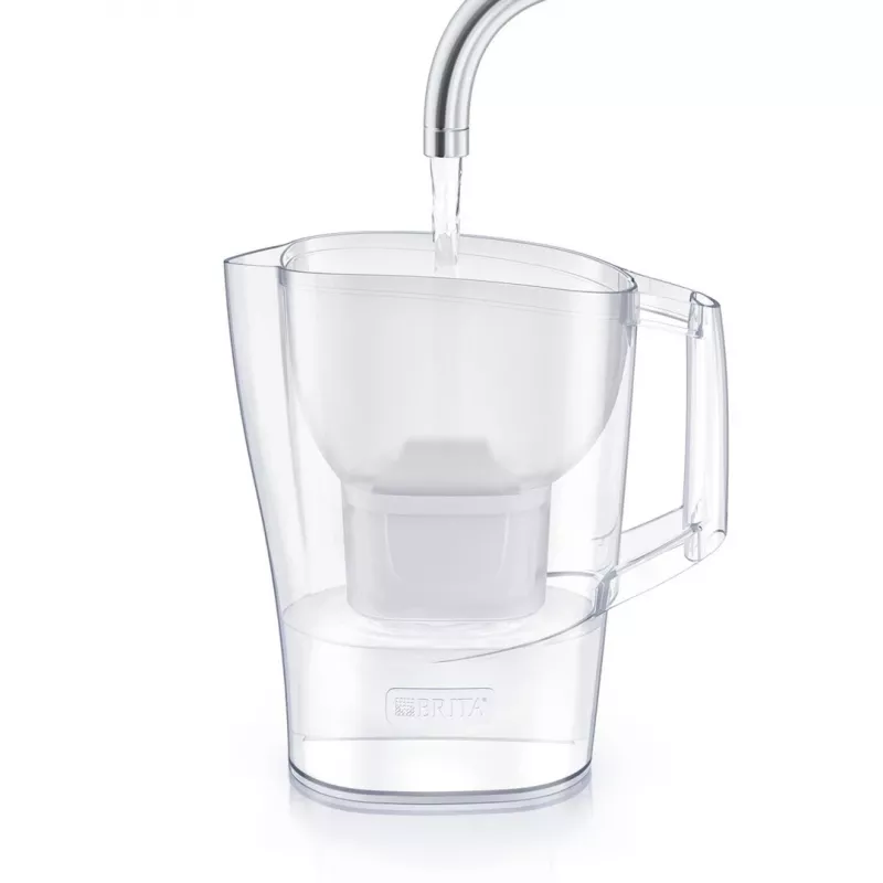Brita Aluna 2,4l kan + 2 Maxtra-cartridges wit