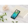 Hoes iKins voor Samsung Galaxy S20+ — zwart waterleliesdesign