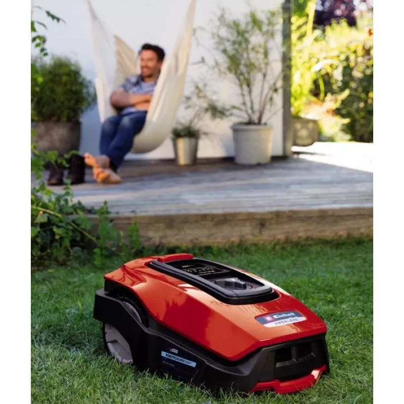 Robotgrasmaaier EINHELL FREELEXO 600 BT — 18 cm maaibreedte, 2–6 cm hoogte, 600 m², 18 V Li-Ion
