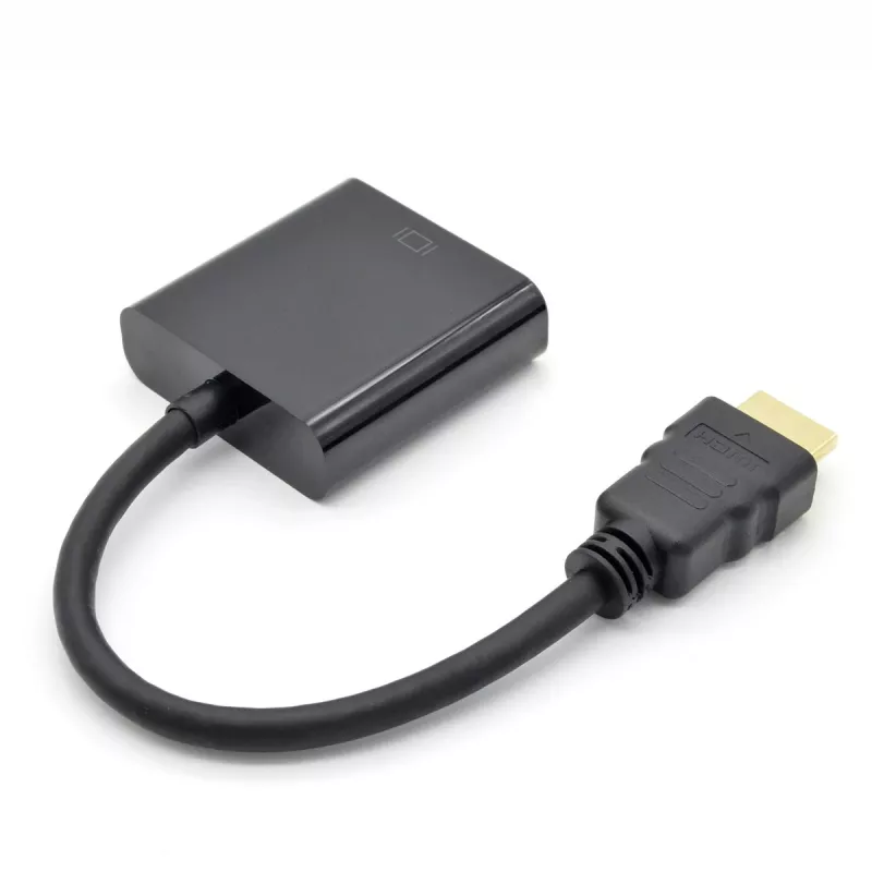 VGA-naar-HDMI-adapterkabel TB AKTBXVAHMVGAF15 15 cm, VGA (bus) naar HDMI (stekker)