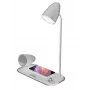 Draadloze bureaulader Tellur TLL151371 met bluetooth-luidspreker en bureaulamp