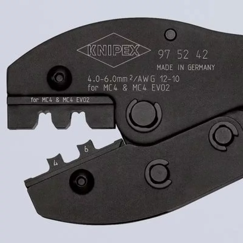KNIPEX PreciForce crimptang voor MC4 / EVO2