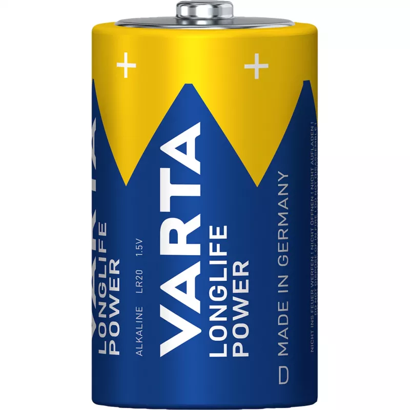 Batterij Varta LONGLIFE Power D — 2-pack