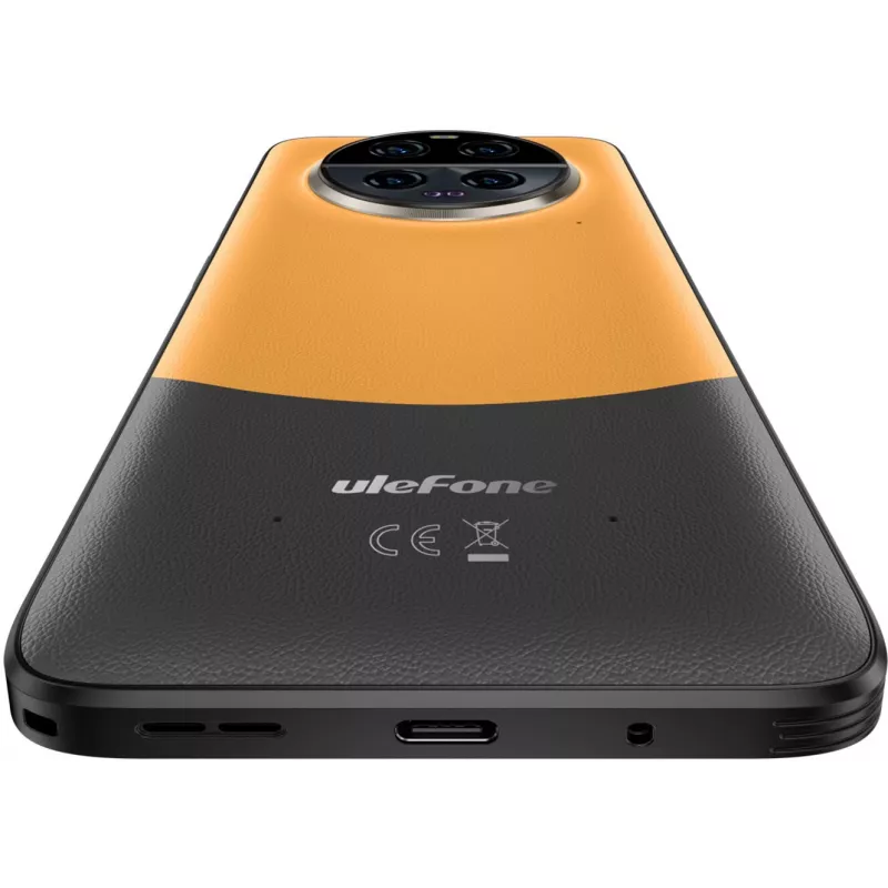 Rugged-smartphone UleFone Armor 23 Ultra 5G – 12 GB RAM, 512 GB opslag, oranje