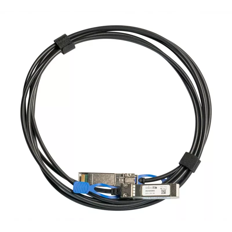 Netwerkkabel MikroTik XS+DA0003 SFP/SFP+/SFP28 InfiniBand 3m zwart