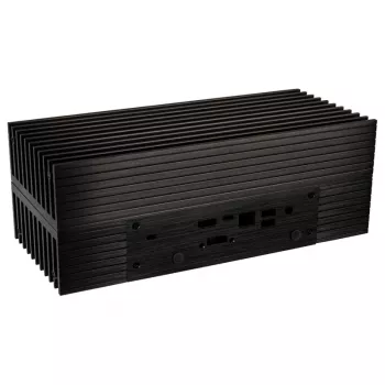 Akasa Turing A50 MKII - Ultra Small Form Factor (USFF) - PC - Zwart - Aluminium - Thuis- en kantoorgebruik - Kensington