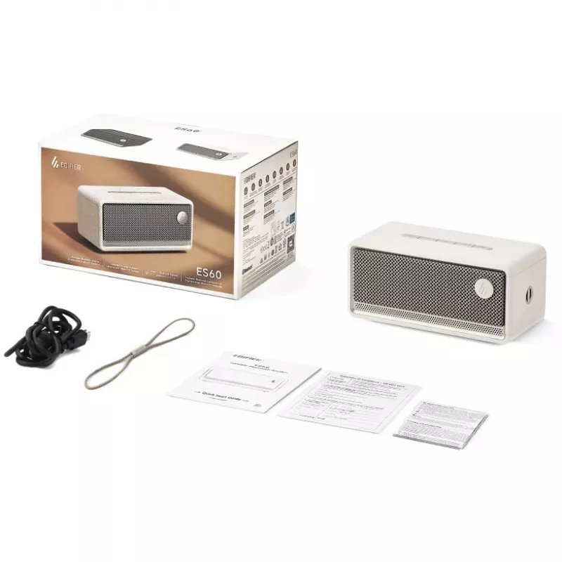 Stereo draagbare luidspreker Edifier ES60 wit