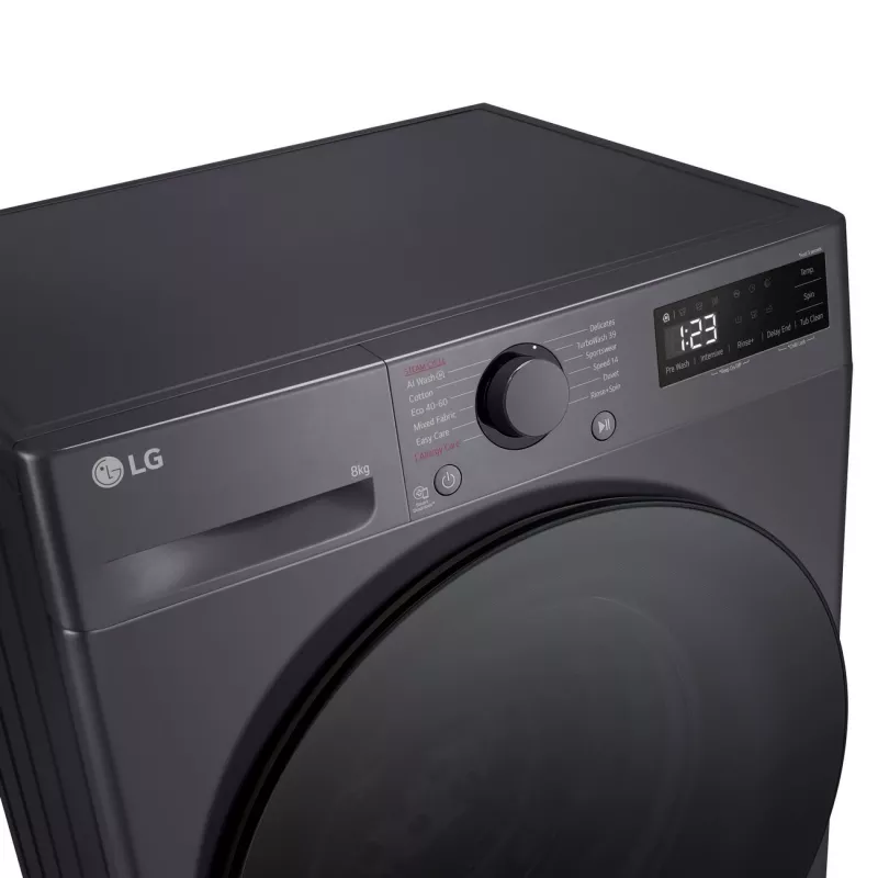 Wasmachine LG F2WR508S2M — frontlader, 8 kg, 1200 t/min, A…