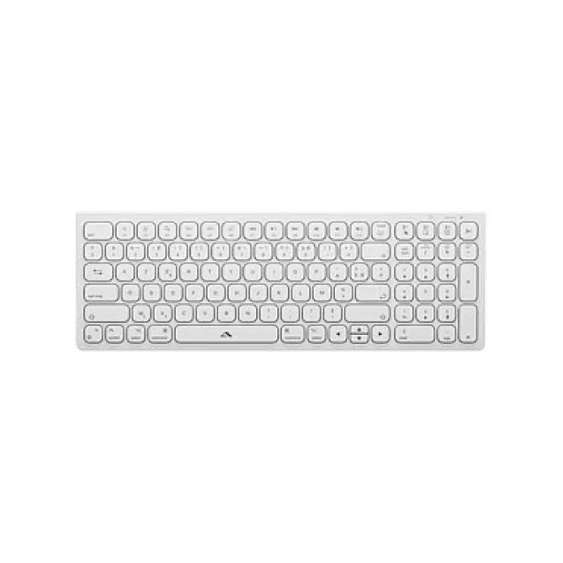 Alogic Echelon Compact USB-C BT toetsenbord Duits + muis wit - toetsenbord - USB Type-C - toetsenbord - USB Type-C