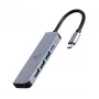 Gembird A-CM-COMBO5-03 USB Type-C 5-in-1 multiport-adapter (hub + HDMI + PD)