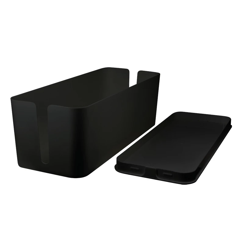 Kabelbox-organizer, zwart