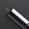 Qoltec 54516 patchpaneel voor 19-inch rack, 24 poorten, 1U, UTP, zwart