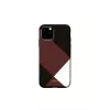 Hoesje Devia voor iPhone 11 Pro Max — rood, eenvoudig ruitpatroon