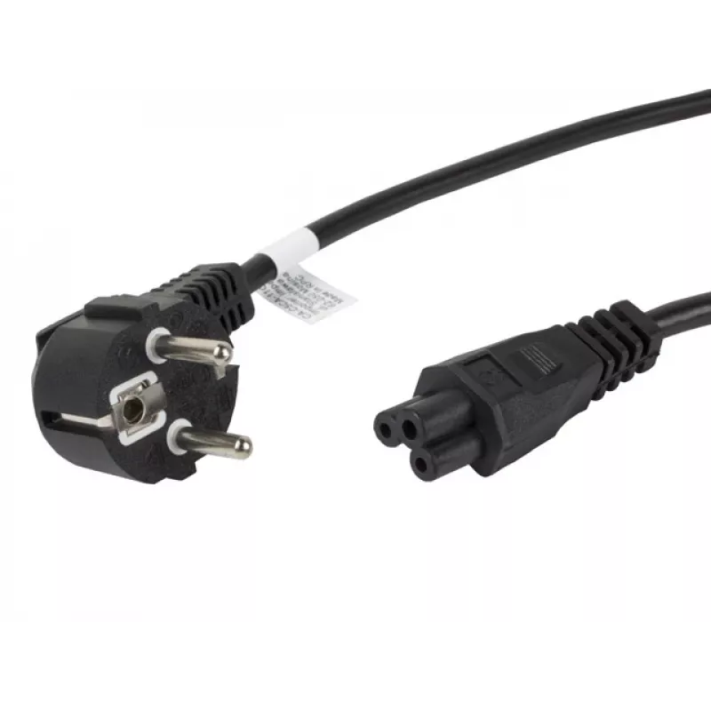 Lanberg CA-C5CA-11CC-0018-BK stroomkabel zwart 1,8 m CEE7/7 C5-koppeling (CA-C5CA-11CC-0018-BK)