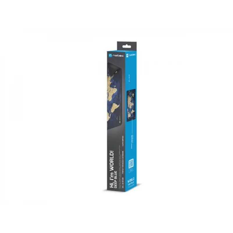 MUISPAD WORLD DEEP BLUE 800X400