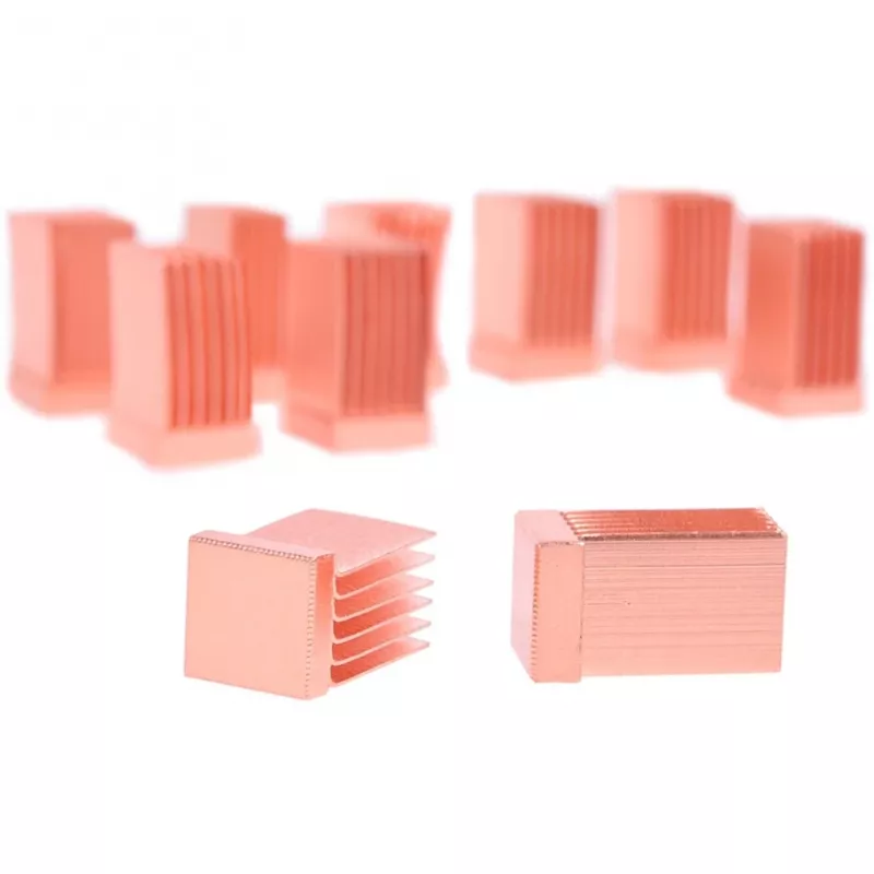 GPU RAM koperen heatsinks 6,5x6,5mm