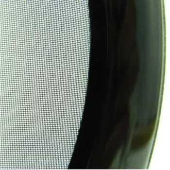 Stoffilter DEMCiflex 200 mm rond, zwart, 200 mm diameter