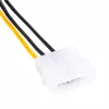 Akyga AK-CA-29 stroomadapter: 2 Molex naar PCIe 8-pin, 15 cm