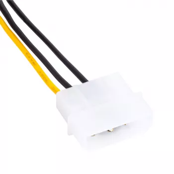 Akyga AK-CA-29 stroomadapter: 2 Molex naar PCIe 8-pin, 15 cm