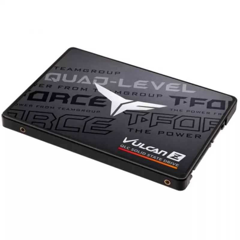 VULCAN Z QLC 2 TB, SSD zwart/grijs, SATA 6 Gb/s, 2,5