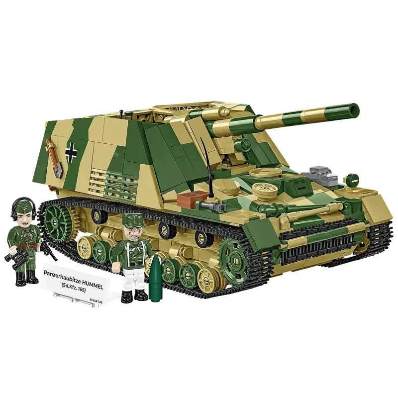 Bouwset Cobi Panzerhaubitze Hummel 1118 onderdelen modelbouwpakket