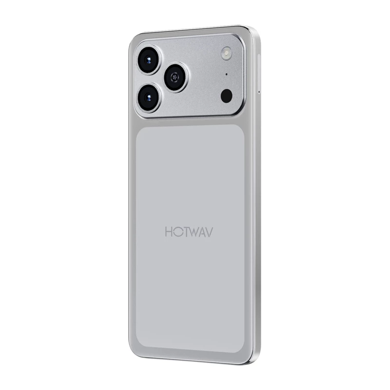Smartphone HOTWAV A17 Pro Max zilver — HOTWAV A17 Pro Max