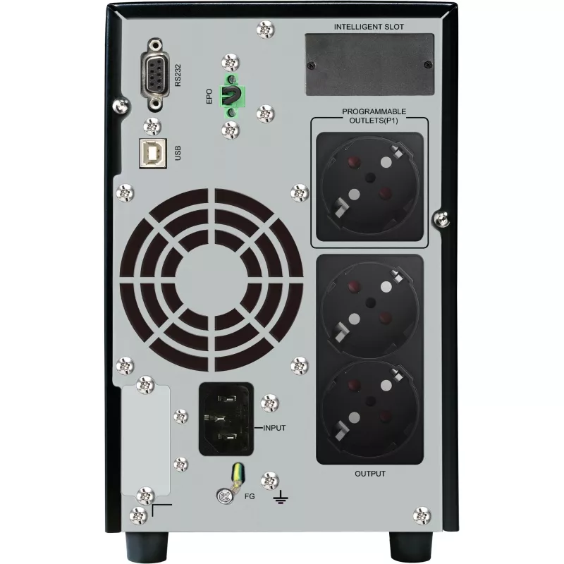 PowerWalker VI 1100 CW line-interactive UPS 1100 VA (1,1 kVA), 770 W, 7 Ah, RS-232, USB, zwart