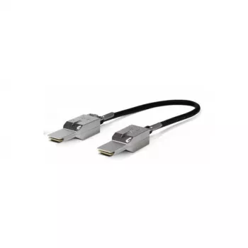Glasvezel-stackkabel Cisco STACK-T4-50CM=, 0,5 m lengte, InfiniBand/glasvezel, zwart/grijs