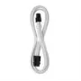 ATX 4-pins verlengkabel CableMod Pro ModMesh 45 cm wit (CM-PCAB-4ATX-N45KW-2PW-R)