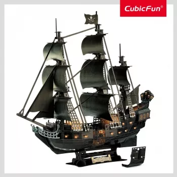 3D LED-puzzel Queen Annes L522H — decoratieve verlichte modelbouwset met LED-verlichting