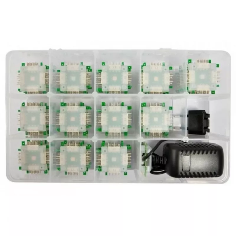 Lichtset ALLNET BrickRknowledge 7 kleuren lichtset blauw groen oranje rood warmwit geel