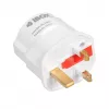 Voeding IBOX iaukeu netlader met verwisselbare UK- (type G) en EU-stekkers (type E), 100–240 V 50/60 Hz, 7,5 A, wit