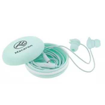 Headset Tellur in-ear-koptelefoon Macaron blauw TLL162132