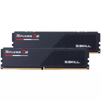 DIMM 32 GB DDR5-6800 (2x 16 GB) dual-kit, geheugen zwart, F5-6800J3445G16GX2-RS5K, Ripjaws S5, INTEL XMP